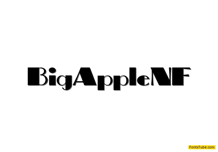 Big Apple NF Font