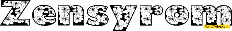 Zensyrom Font