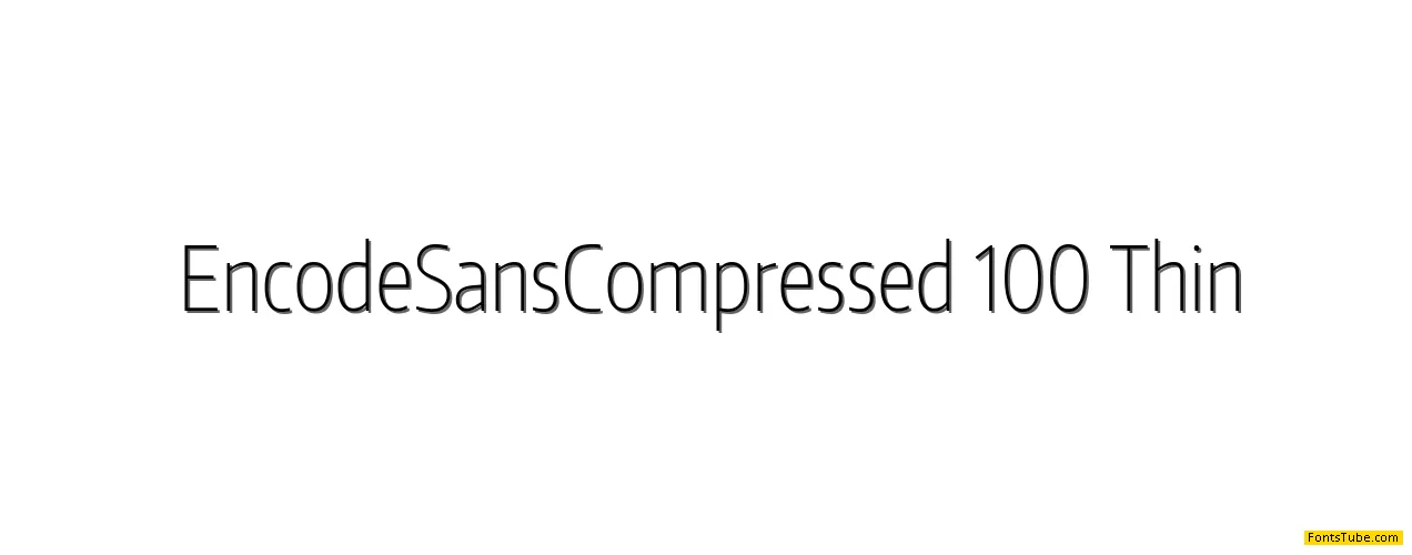 Encode Sans Font Family