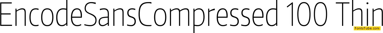 Encode Sans Font Family