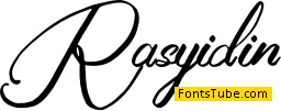 Rasyidin Font