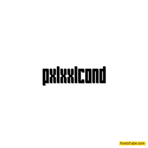 pxlxxlcond Font