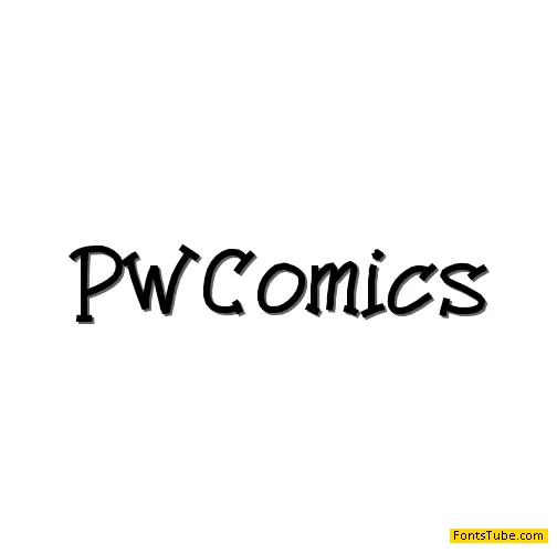 PWComics Font