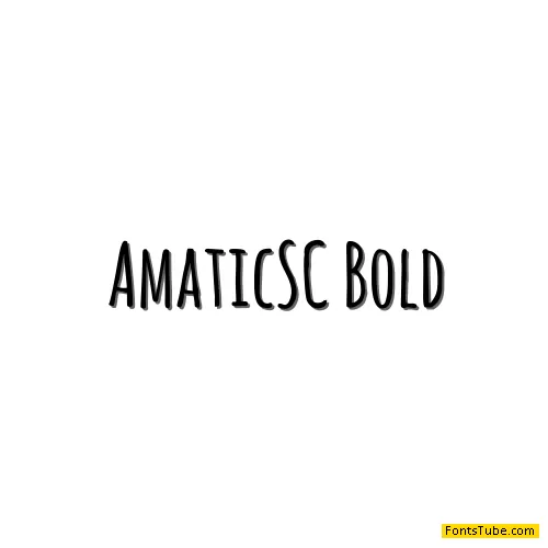 Amatic SC Font Family
