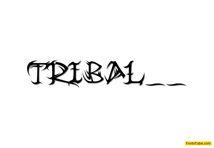 Tribal Font Family