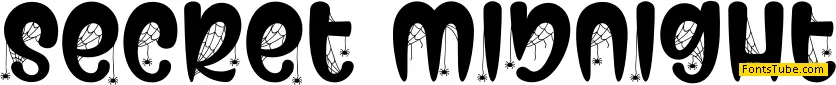 Secret Midnight Font
