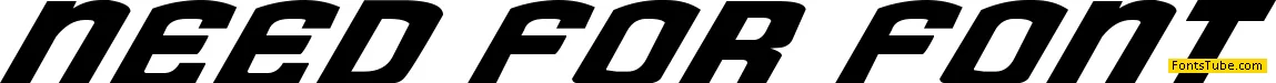 Need for Font Font