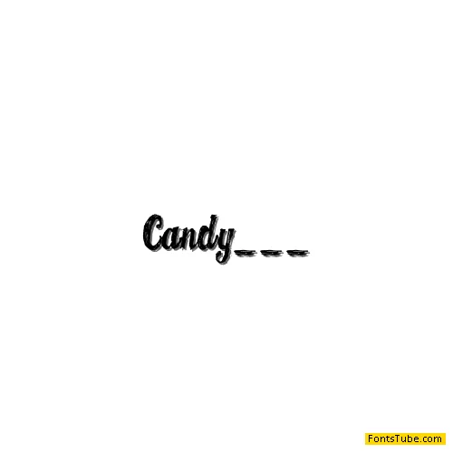 CANDY INC. Font