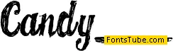 CANDY INC. Font