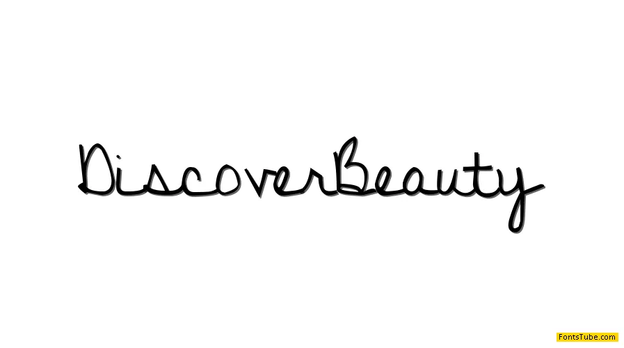 Discover Beauty Font