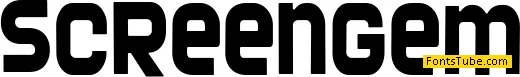 Screengem Font