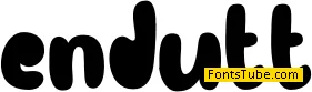 Endutt Font