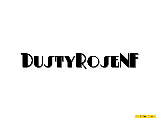 Dusty Rose NF Font