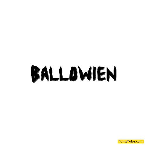 Ballowien Font
