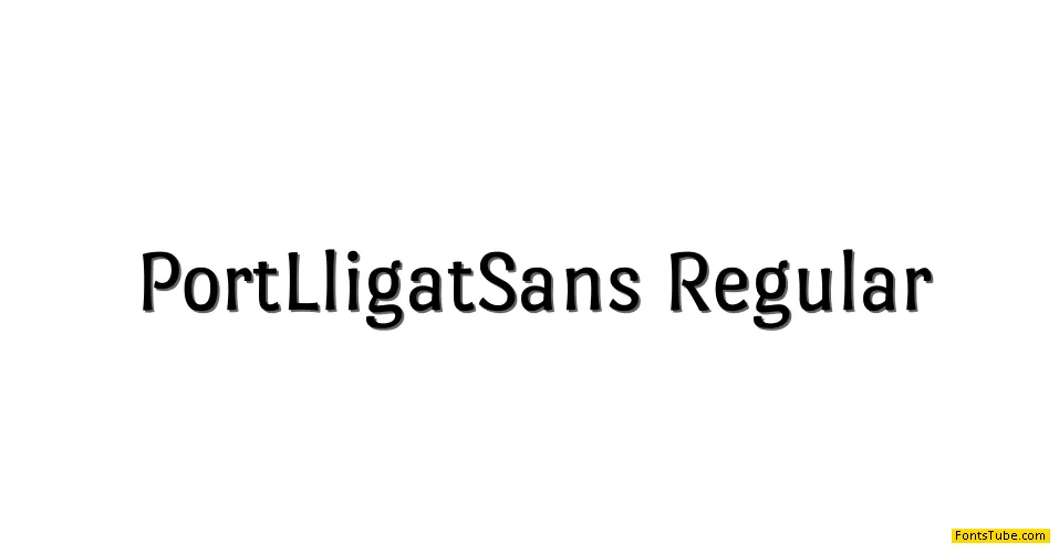 Port Lligat Sans Font