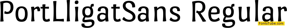 Port Lligat Sans Font