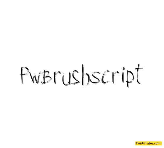 PWBrushScript Font