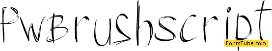 PWBrushScript Font
