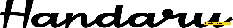 Handaru Font
