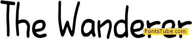 The Wanderer Font