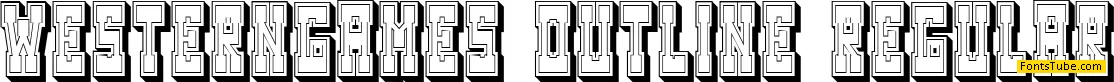 Westerngames Font Family