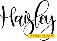 Haisley Font