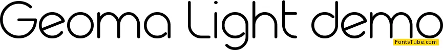 Geoma Demo Font Family