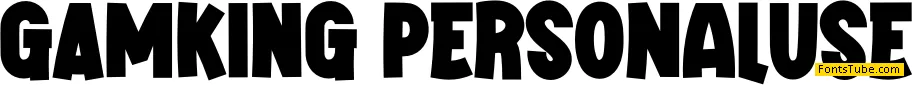 GAMKING Font