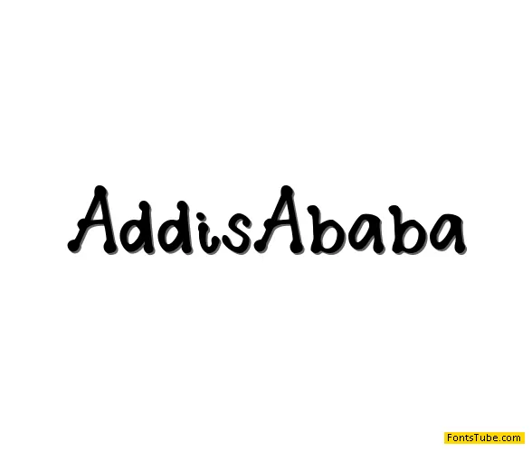 Addis Ababa Font