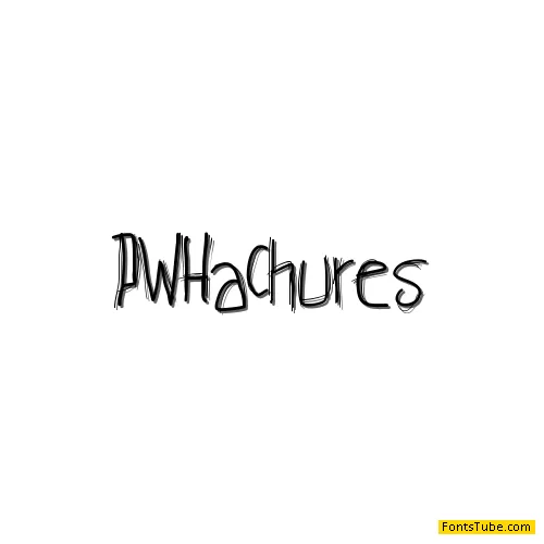PWHachures Font