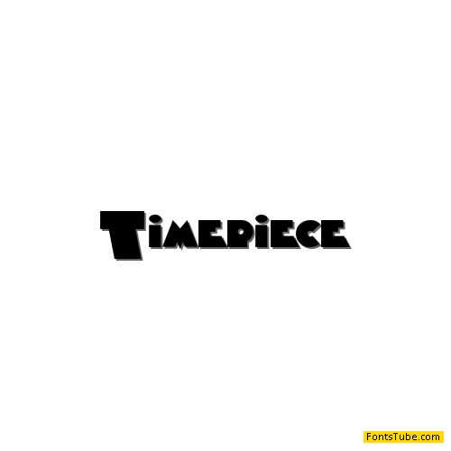Timepiece Font Family