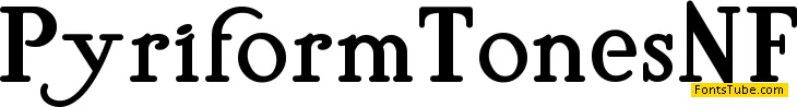 Pyriform Tones NF Font