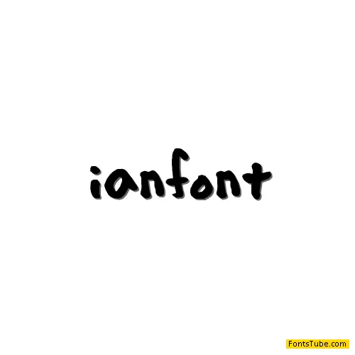 ians font Font
