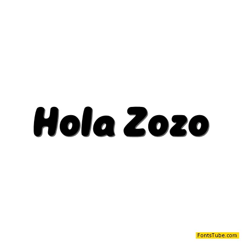 Hola Zozo Font