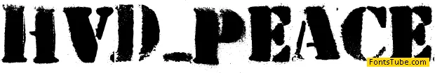 HVD Peace Font