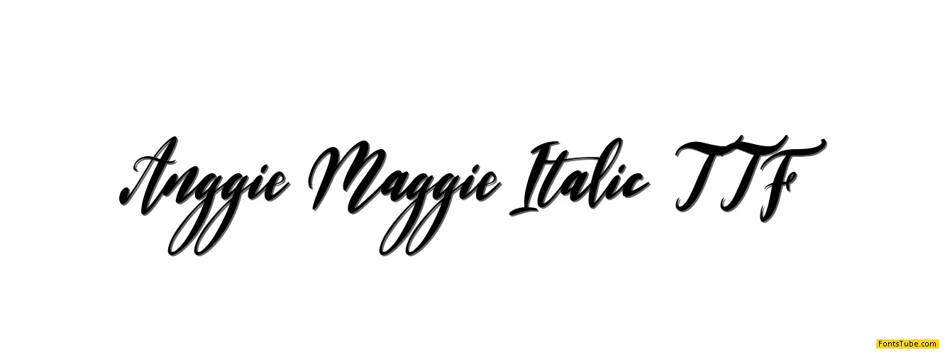 Anggie Maggie Font Family