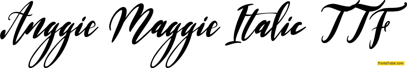 Anggie Maggie Font Family