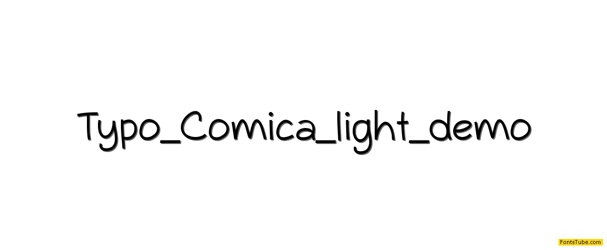 Typo Comica Font Family