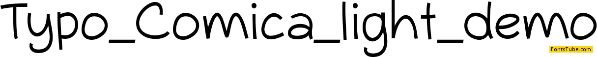 Typo Comica Font Family