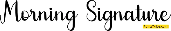 Morning Signature