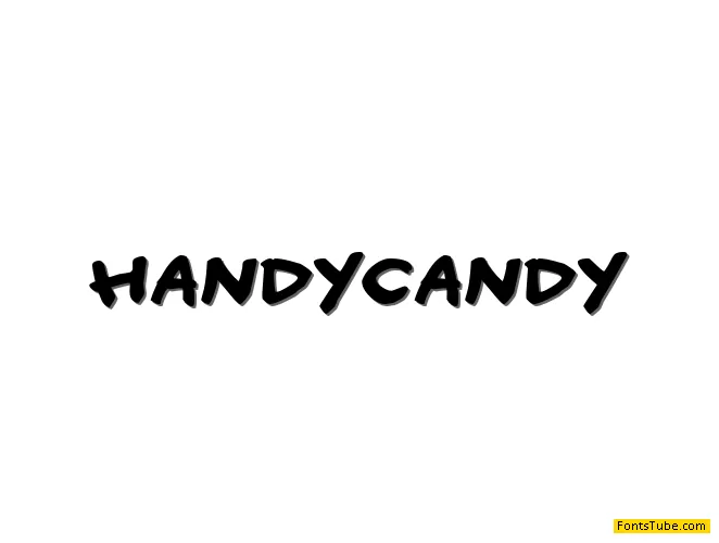 Handy candy Font