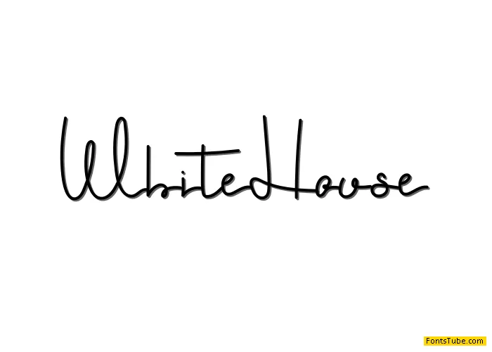 White House Font