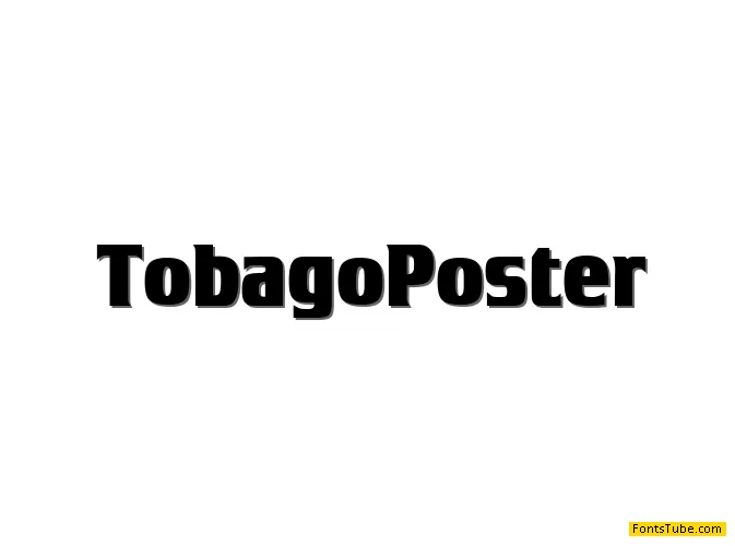 Tobago Poster Font Family