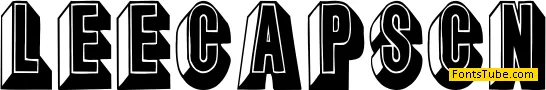 LeeCaps Font Family