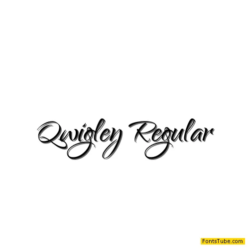 Qwigley Font