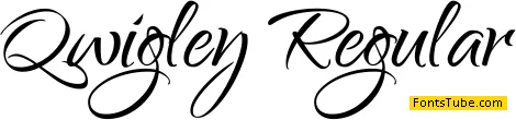 Qwigley Font