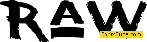 Raw Font