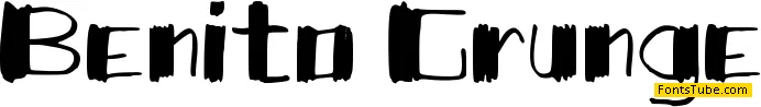 Benito Grunge Font