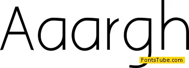 Aaargh Font