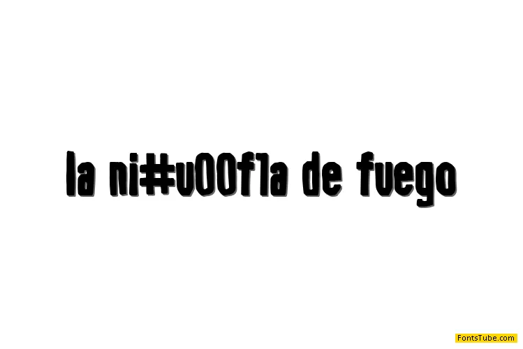 La NiÃ±a De Fuego